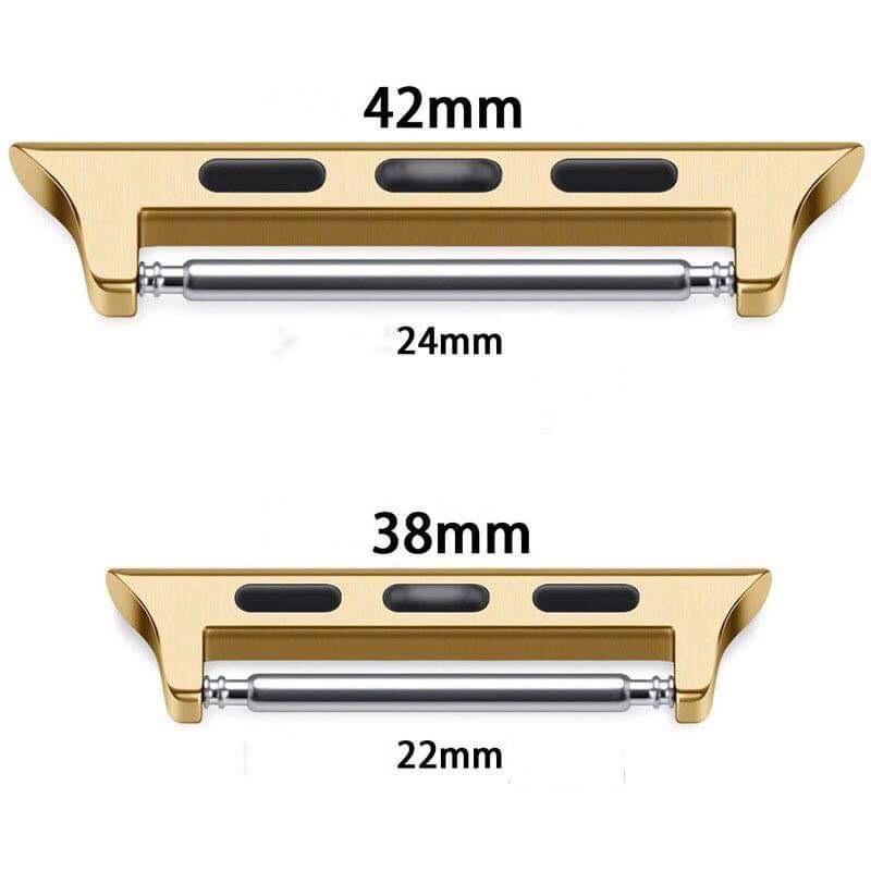 Adapter đồng hồ Apple Watch 1/2/3/4/5/6 size 38/40/42/44mm - Chất Liệu Thép Không Rỉ Siêu Bền