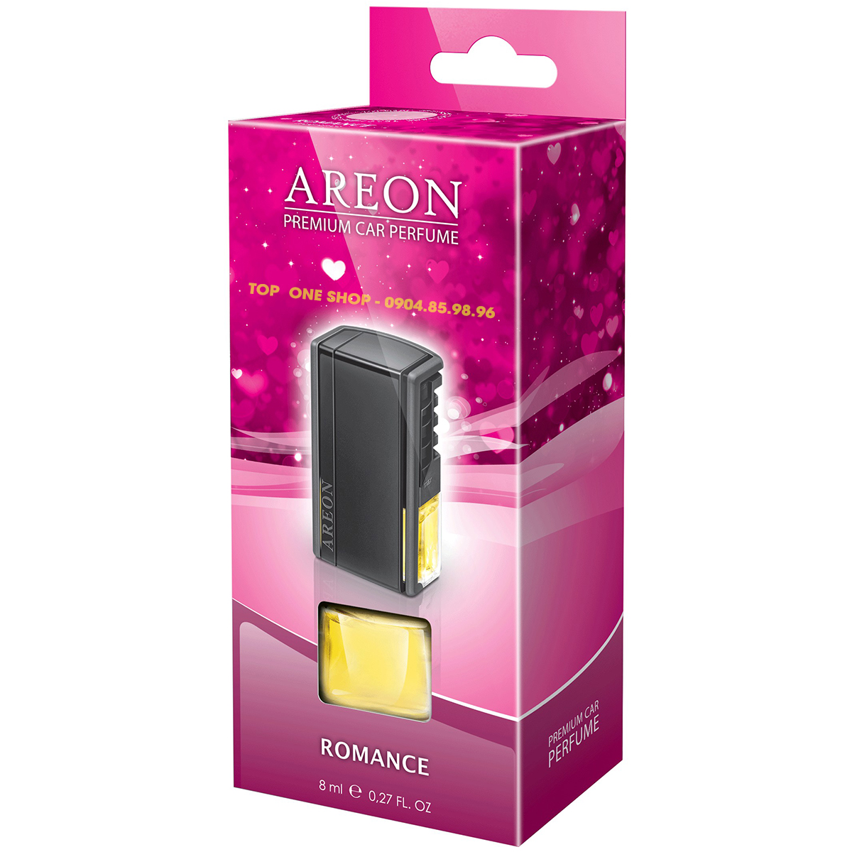 Nước hoa kẹp cửa gió điều hòa ô tô AREON ROMANCE