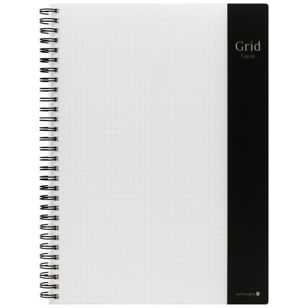 Sổ Lò Xo Grid 5 mm - Kẻ Ô Vuông - Morning Glory 11210-82416