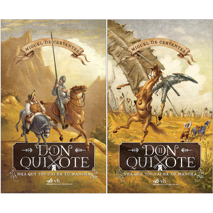 Hình ảnh Don Quixote (Trọn Bộ 2 Tập) - Tái Bản