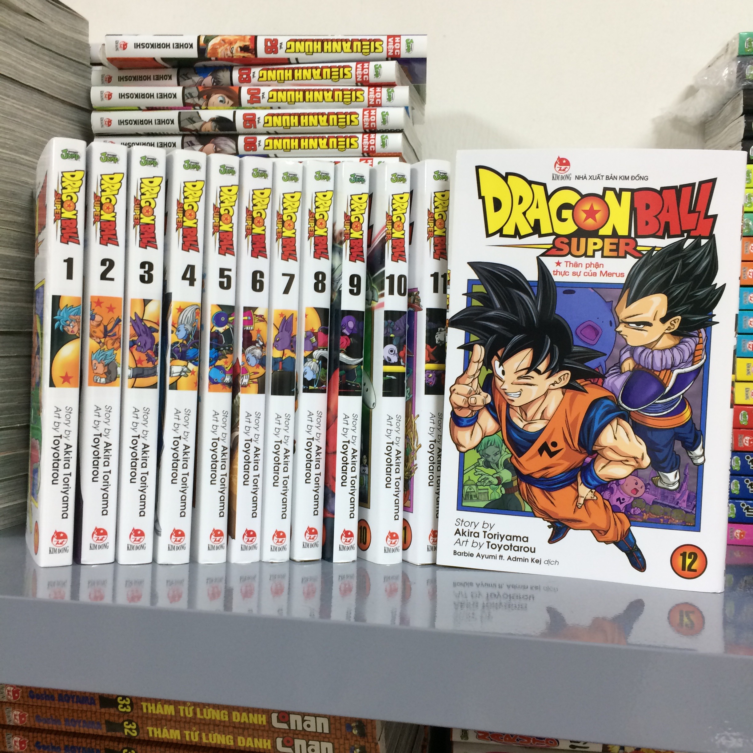 Sách - Dragon Ball Super - Combo 10 cuốn từ tập 1 đến tập 10