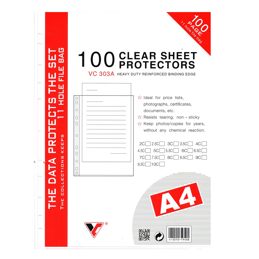 Xấp Bìa Lỗ A4