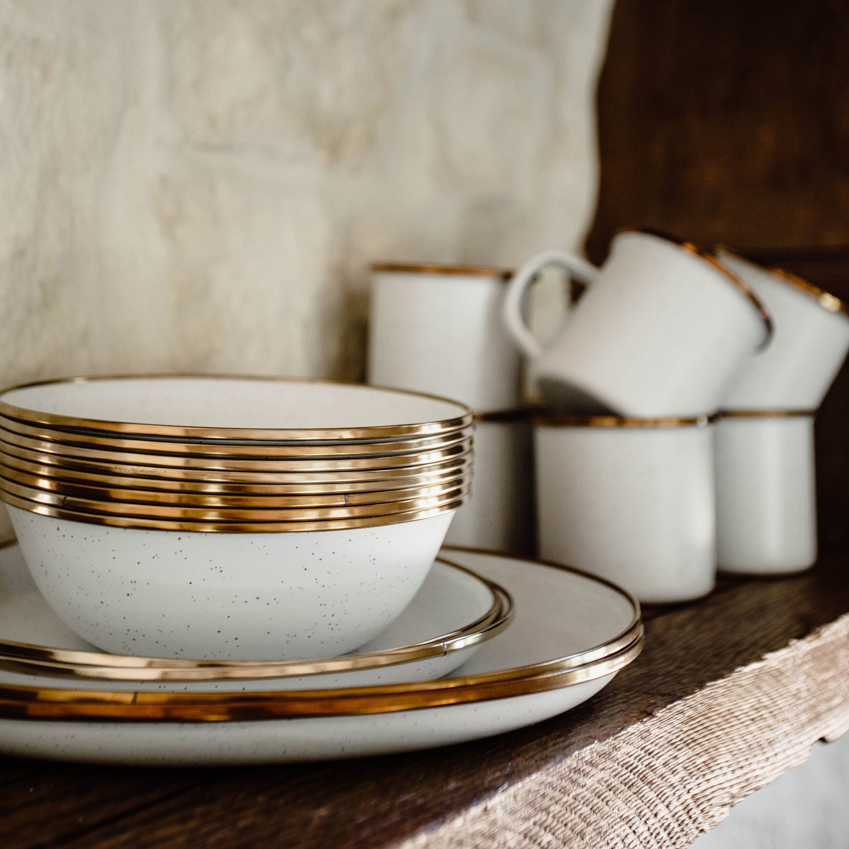Bộ ly tráng men Barebones Enamel Cup - Set 2 Cái