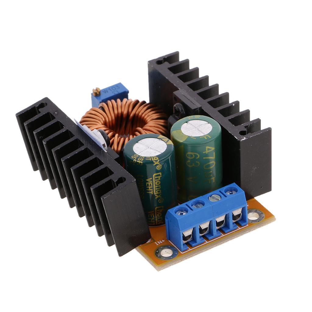 DC-DC 12V-60V Car Step-up Adjustable Module Power Converter Power Regulators