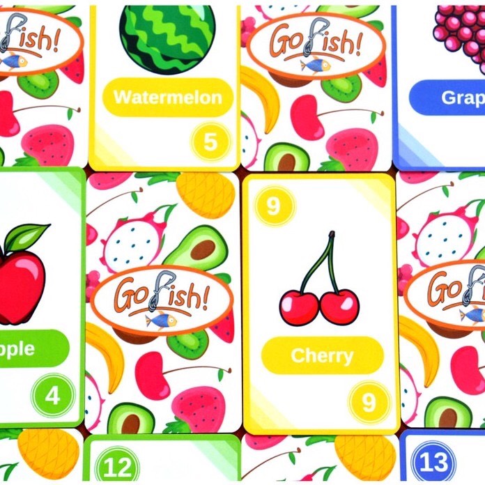 Go fish game &quot;Fruits&quot;