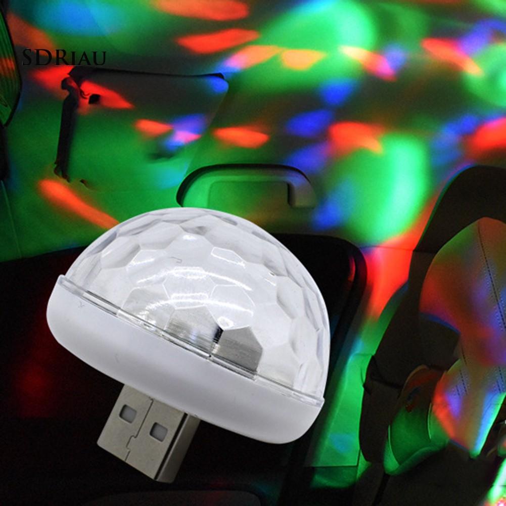 Đèn LED sân khấu mini kết nối cổng USB chuyên dụng cho trang trí nội thất ô tô