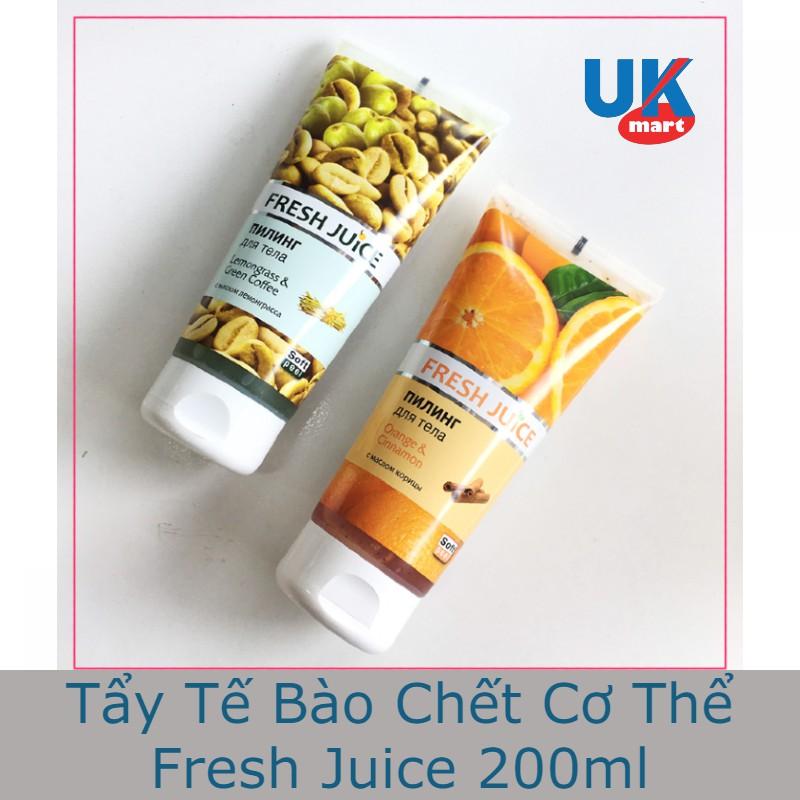 Tẩy Tế Bào Chết Body Fresh Juice 200ml