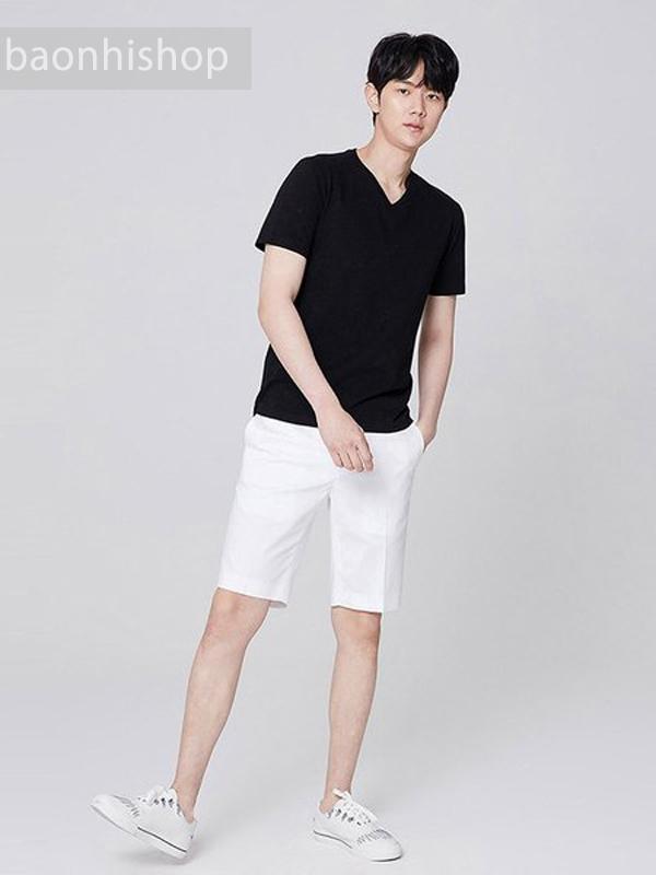 Quần Short Nam Spao Chinos Slim Fit Tailor Shorts - SIZE 28/29/34