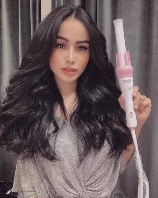 Lược uốn xoăn xoay tự động 360
