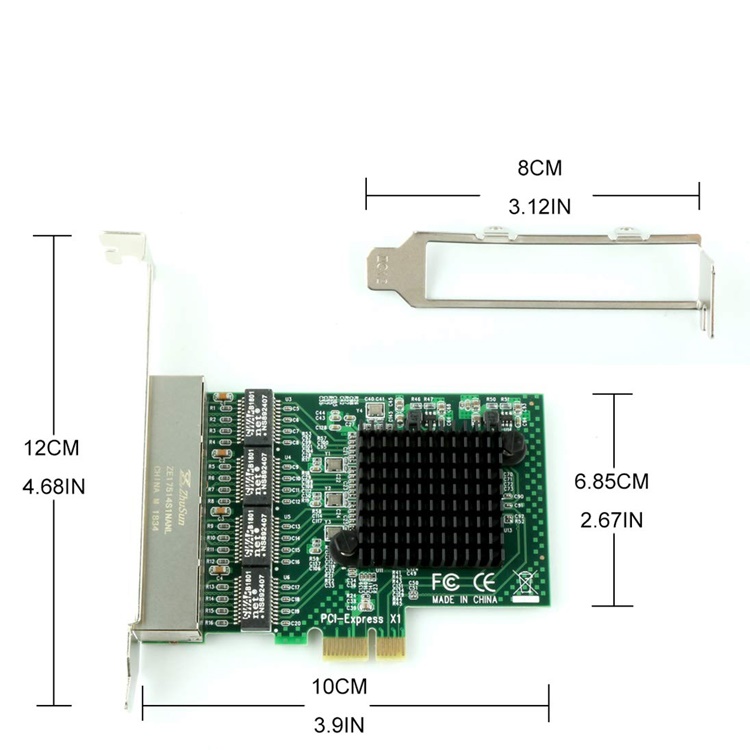 Card PCI Express x1 to 2 cổng lan RJ45 tốc độ 10Gb