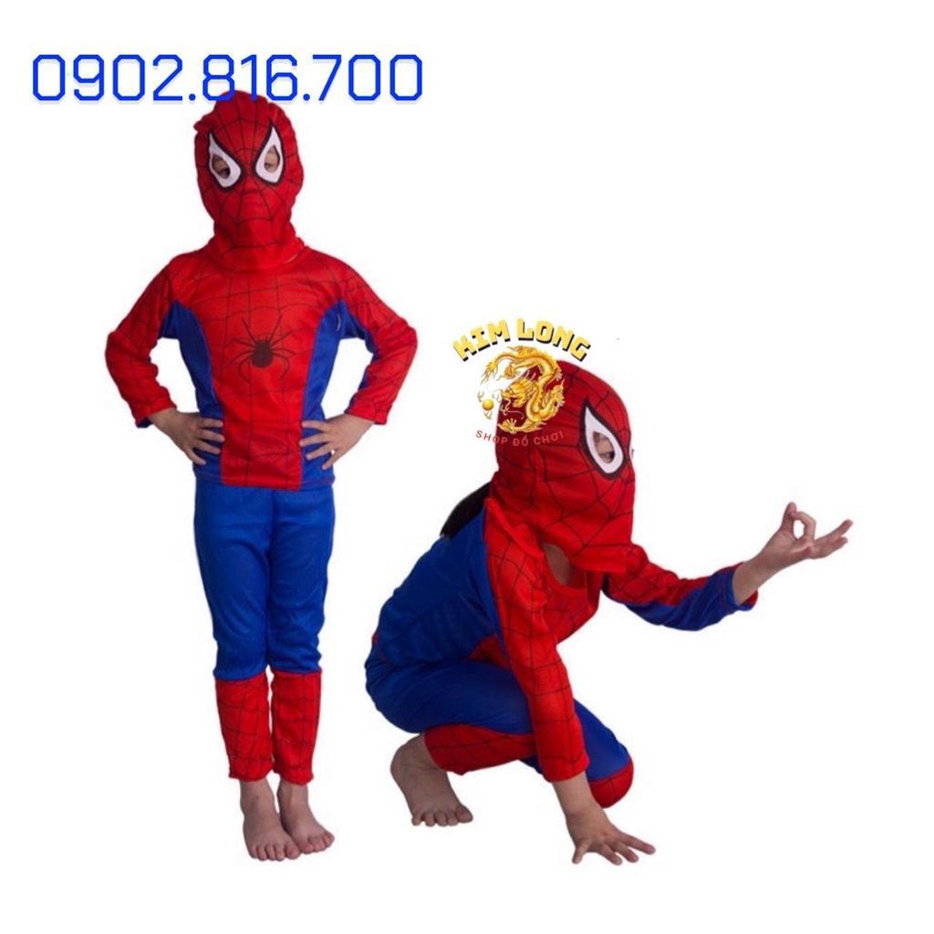 Bộ quần áo SIÊU ANH HÙNG người nhện siêu nhân Batman - Spiderman - Supper man trang phục hoá trang Halloween cho bé trai