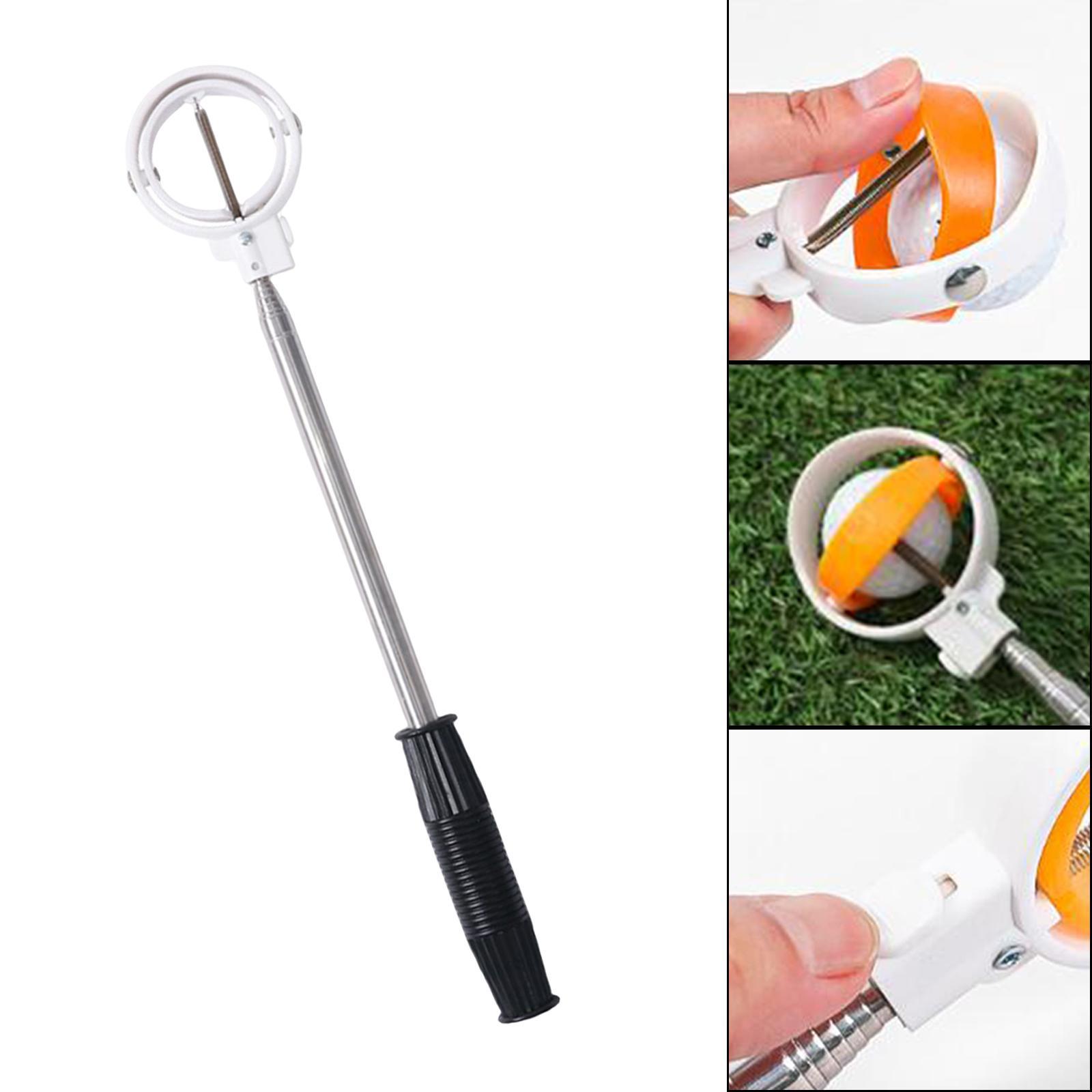 6.69ft Telescopic Golf Ball Retriever with Automatic Locking for Water Women Outdoor