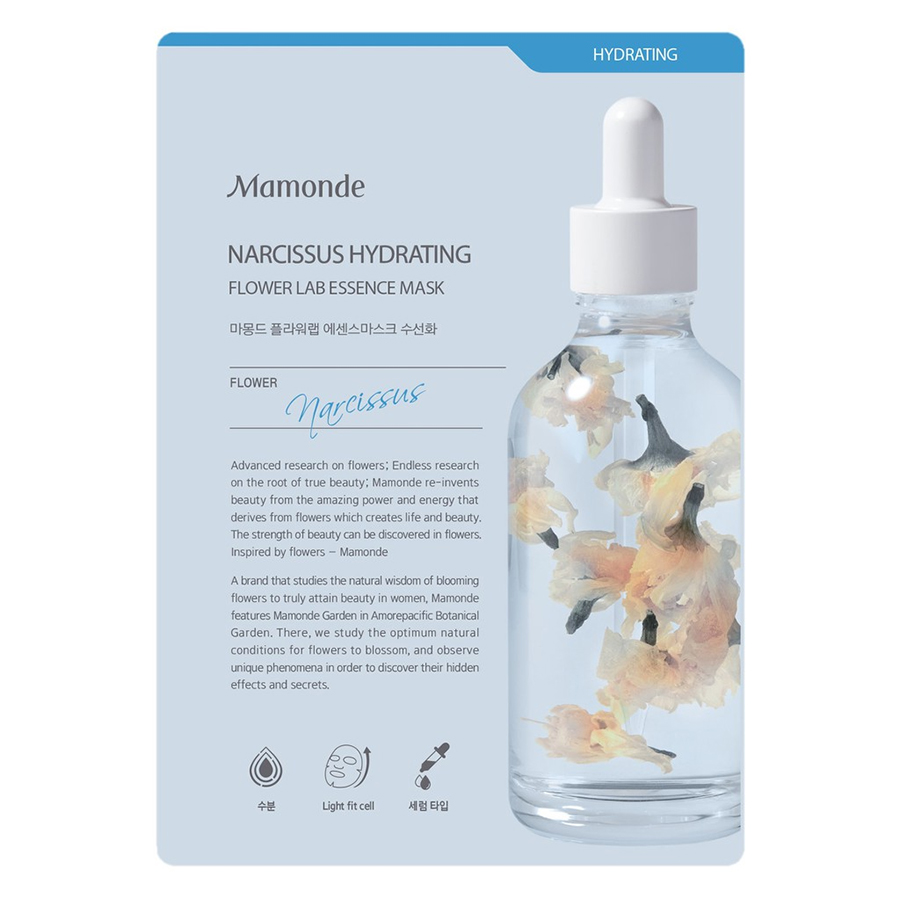 Mặt Nạ Giấy Bổ Sung Độ Ẩm Tức Thì Từ Hoa Thuỷ Tiên Mamonde Narcissus Hydrating Flower Lab Essence Mask 25ml - 110651103