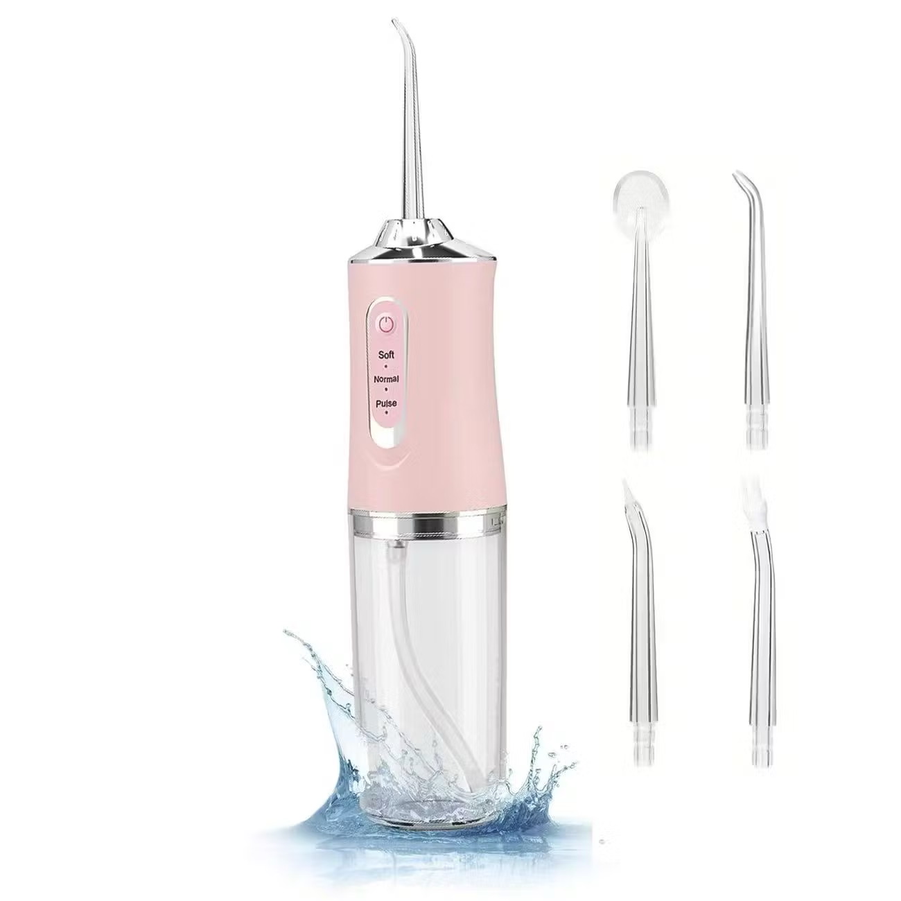 [HÀNG LOẠI 1] Máy tăm nước Oral Irrigator Bản Pro, tăm nước vệ sinh răng 3 cấp độ 4 đầu tăm mới nhất 2026
