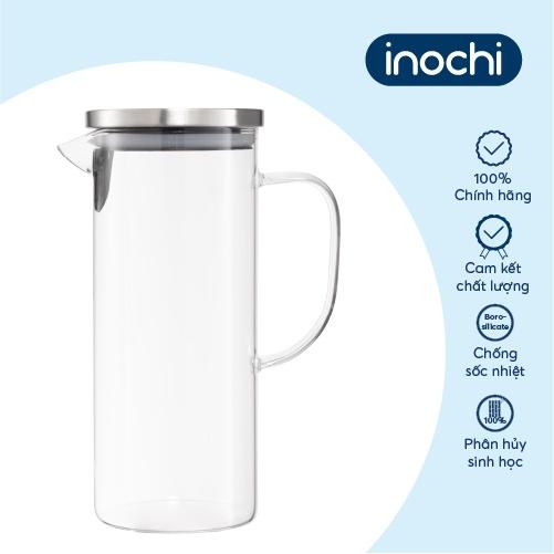 Bình nước thuỷ tinh Inochi - Nikko 1.3L