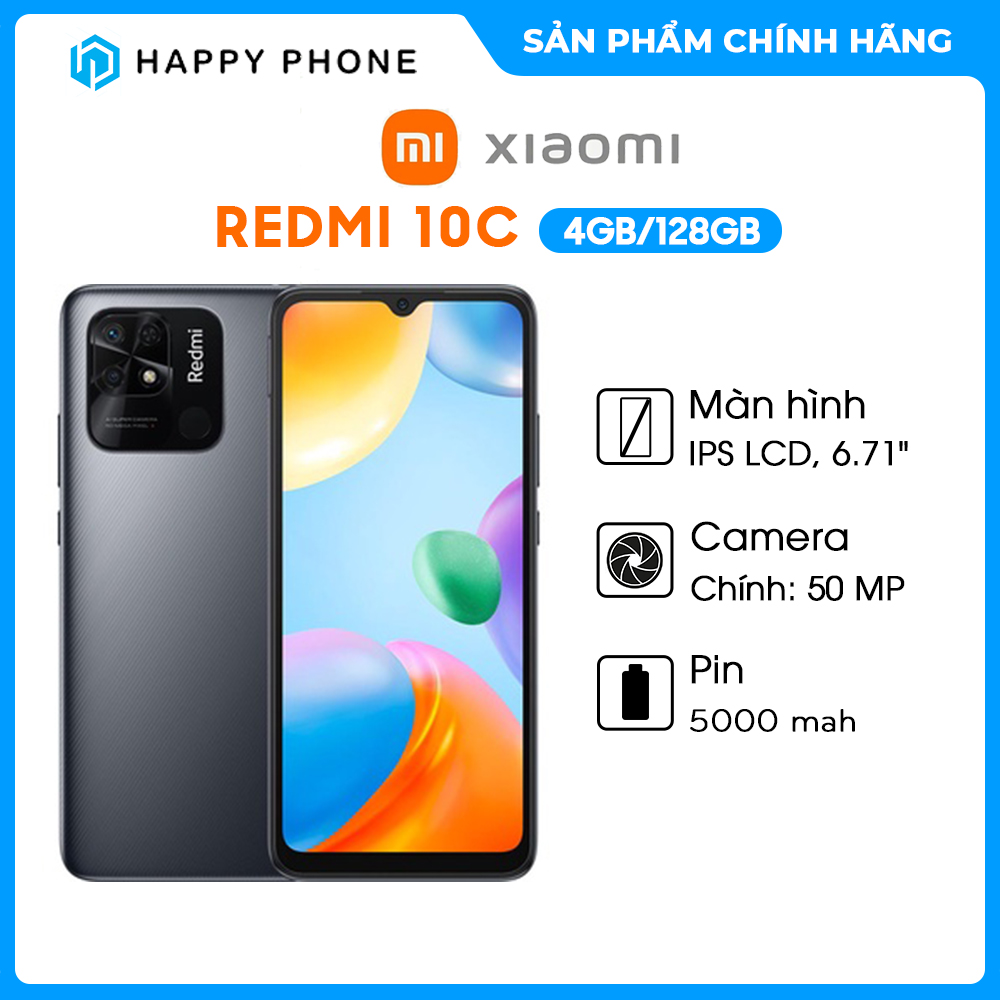 Điện thoại Xiaomi Redmi 10C (4GB/128GB)