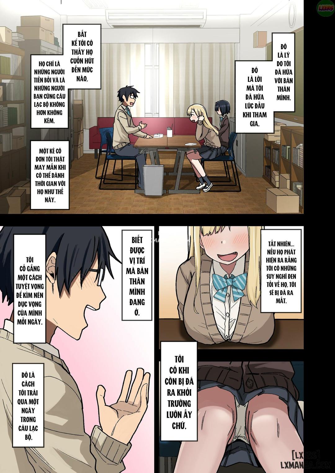 bí mật hư hỏng của tôi với tiền bối chapter 1 4