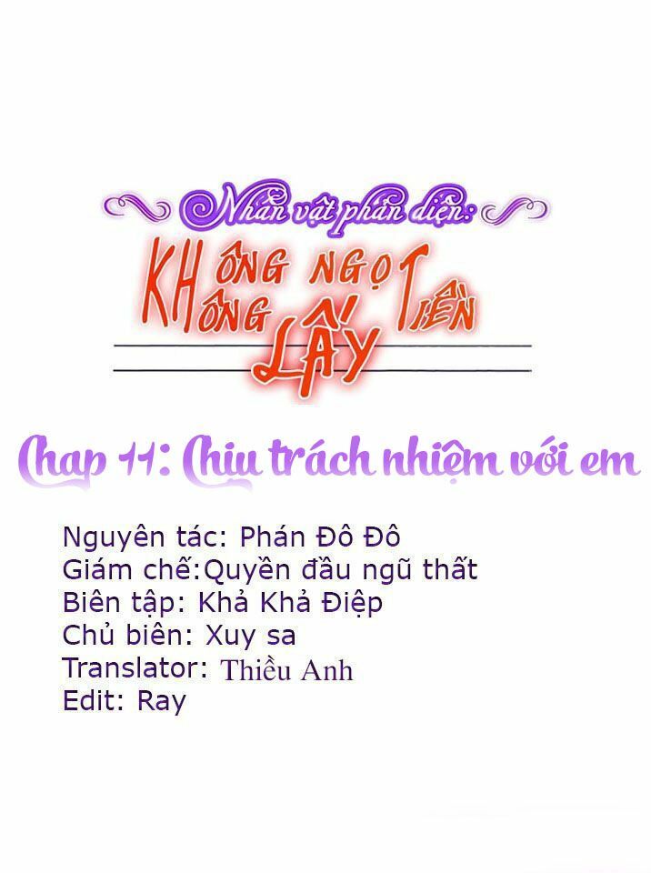 nhân vật phản diện: không ngọt không lấy tiền chapter 11 2