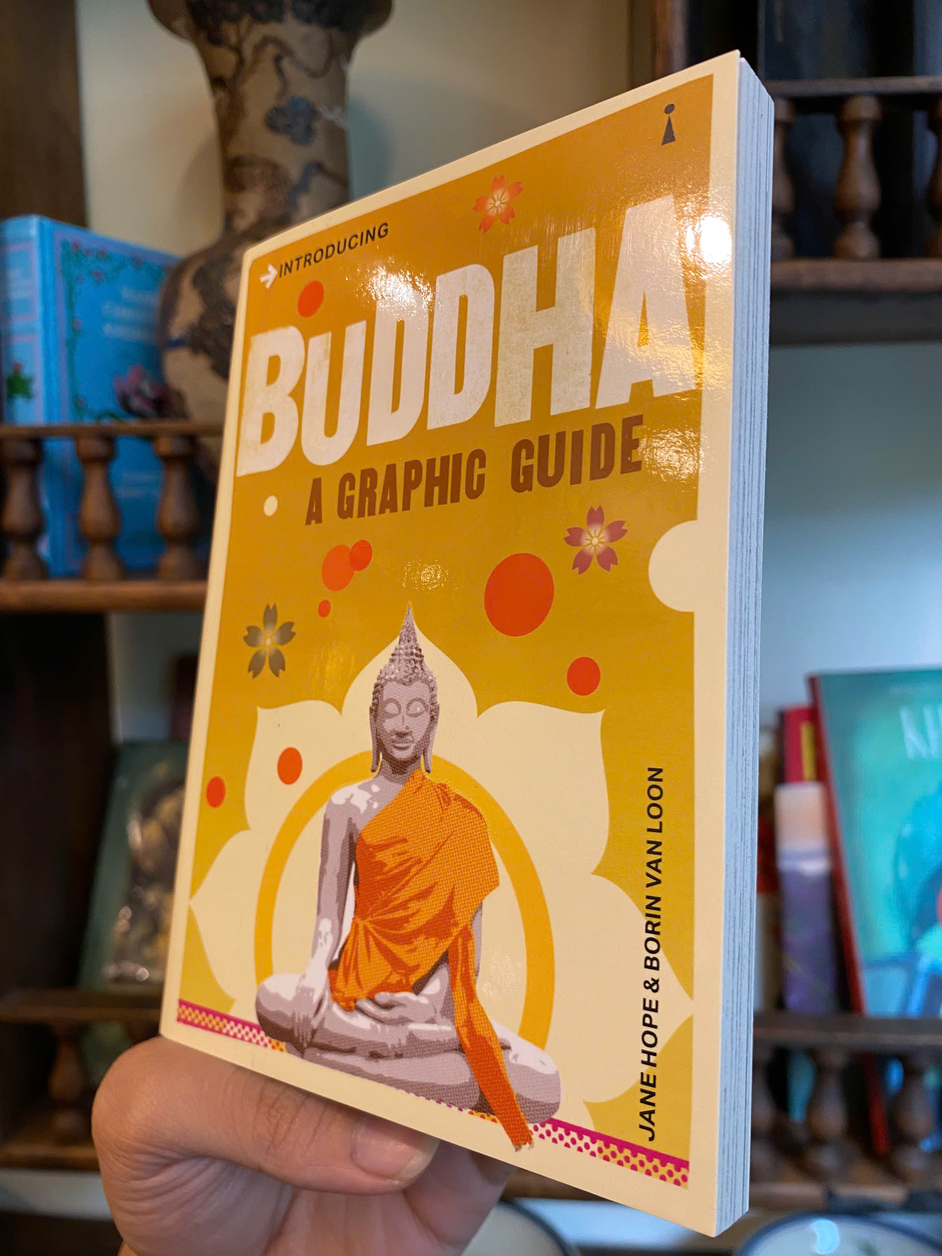 Sách - Introducing Buddha: A Graphic Guide by Jane Hope | Buddhism Nonfiction / Ngoại văn Nhập khẩu
