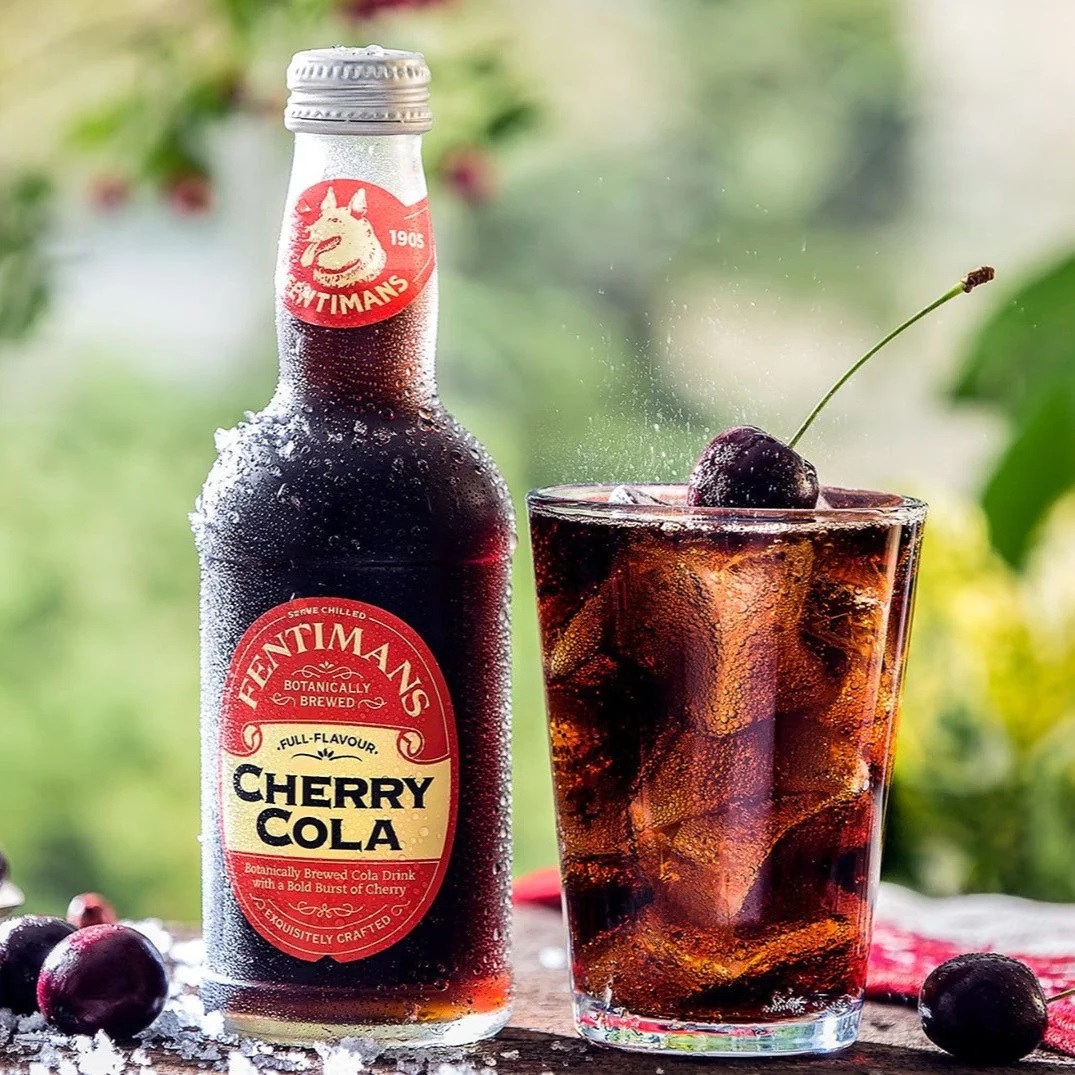 Fentimans Cherry Cola Nước Giải Khát Có Ga Vị Cherry 275ml (12 Chai / Thùng)