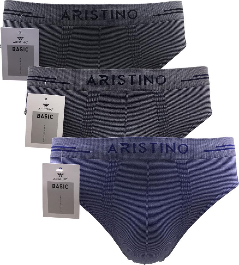 Combo 3 Chiếc Quần Lót Nam Tam Giác Aristino ABF064 Dệt Liền, Co Dãn 4 Chiều (Giao Màu Ngẫu Nhiên) - Hàng Chính Hãng