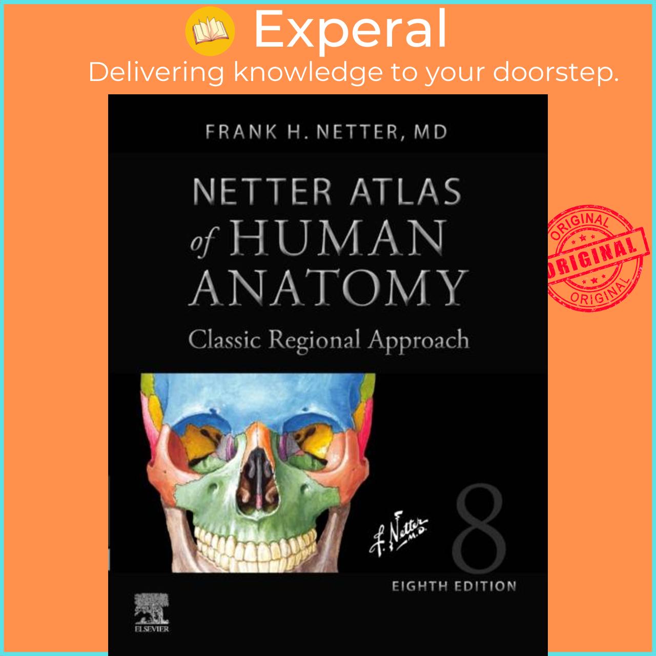 Hình ảnh Sách - Netter Atlas of Human Anatomy: Classic Regional Approach (hardcove by Frank H., MD Netter (UK edition, hardcover)