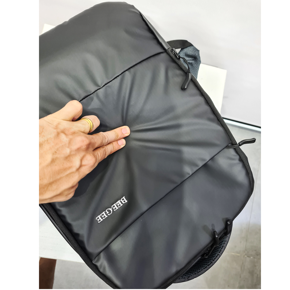 Balo da laptop thời trang nam nữ hàn quốc BEE GEE 116 chống thấm nước siêu dày nhiều ngăn