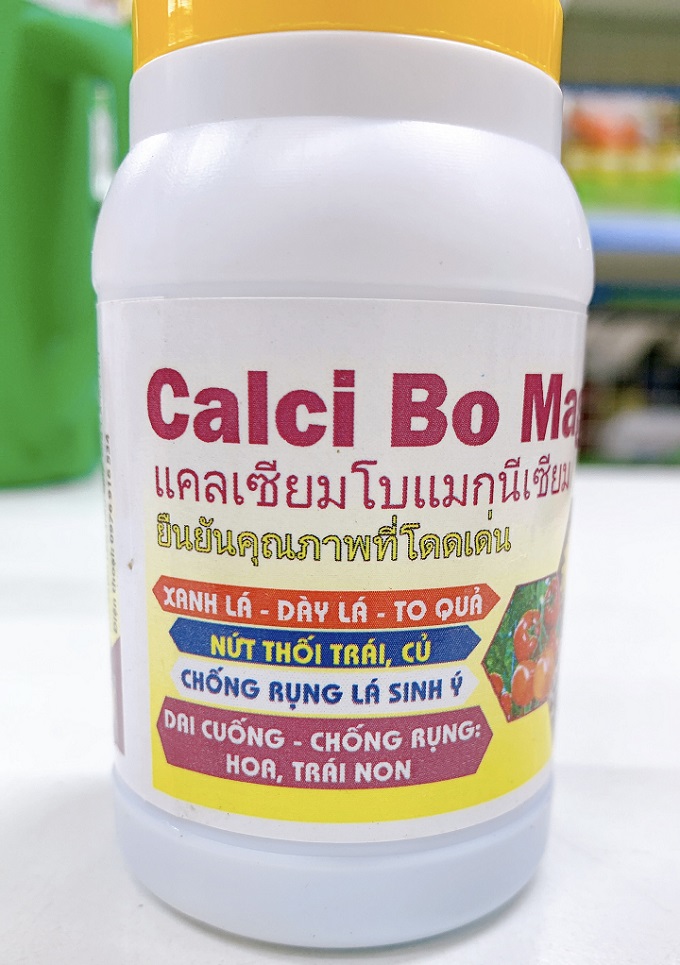 Phân Bón Chống Rụng Trái Cho Cây Siêu Canxi Bo Magie - Chai 100 ML