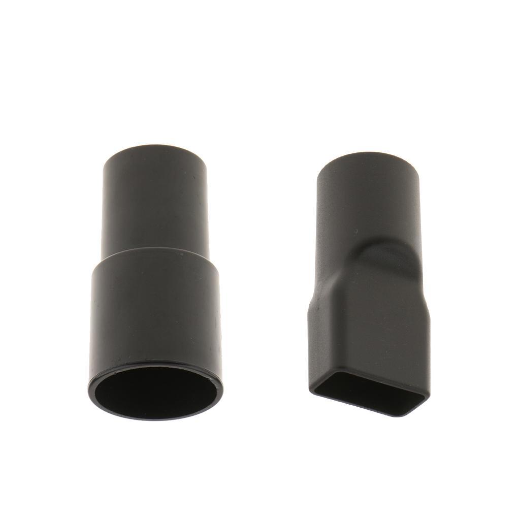 Set 2pcs 32mm Plastic Vacuum Hose Brush Adapter Vacuum Tool Attachment Parts