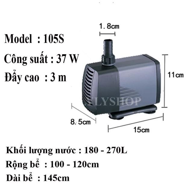 Máy bơm Atman AT-105S 37W hồ cá chất lượng cao - Hàng Công Ty