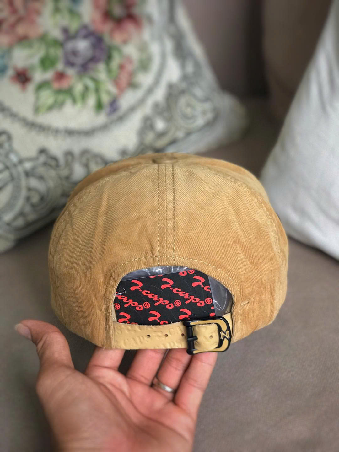 Nón kết, mũ lưỡi trai logo Capo vải Denim trơn form chuẩn siêu đẹp (Ảnh thật)