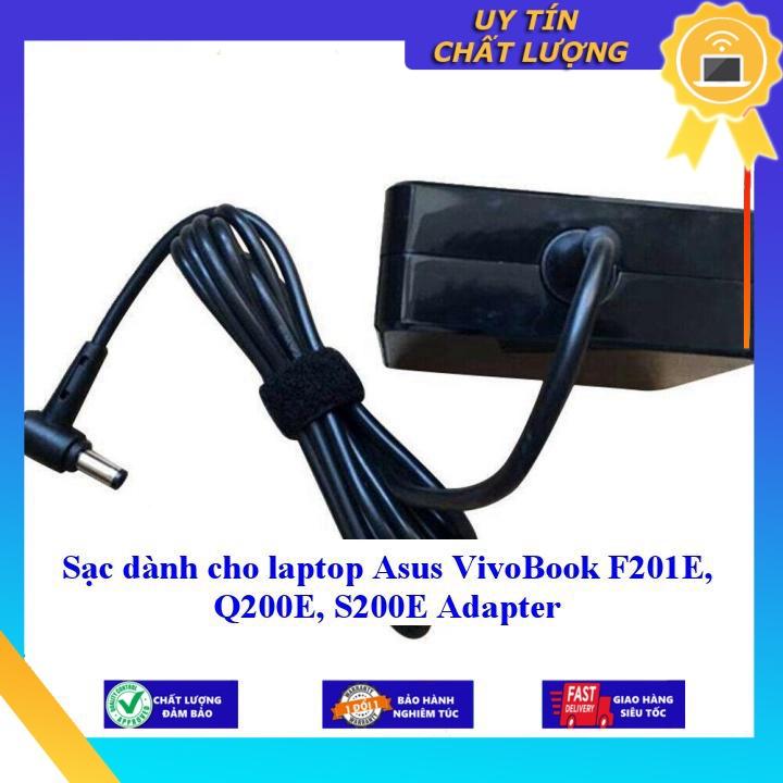 Sạc dùng cho laptop Asus VivoBook F201E Q200E S200E Adapter - Hàng Nhập Khẩu New Seal