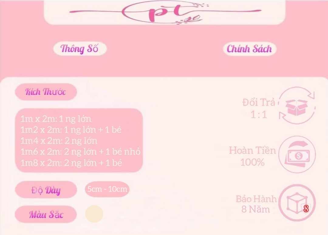 Nệm Cao Su Non Cao Cấp Casumax Dày 5CM - 10CM