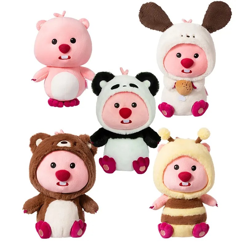 Thú nhồi bông Loopy cosplay - Size 35cm đến 85cm - Quà tặng gấu bông loopy nhân vật hoạt hình cute - Gối ôm mềm mại cho bé