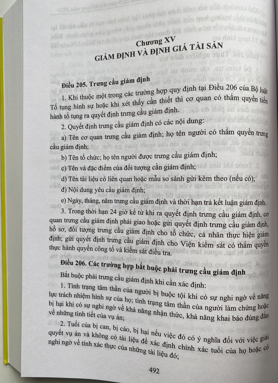 Chỉ dẫn tra cứu, áp dụng Bộ Luật Tố Tụng Hình Sự năm 2015