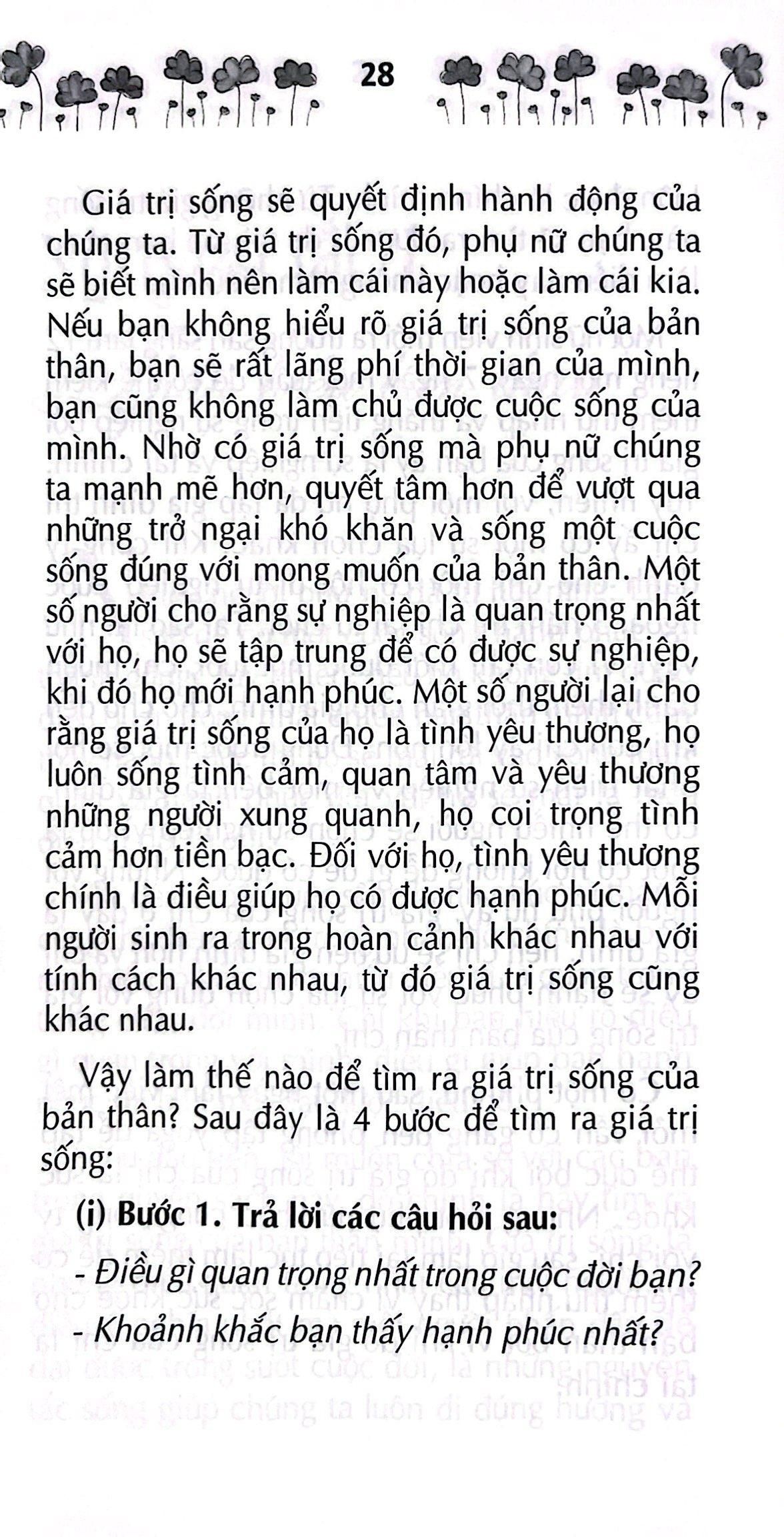 Phẩm Cách Cao Quý - Bản Lĩnh Nữ Hoàng - 30 Nguyên Tắc Vàng Của Phụ Nữ Hạnh Phúc