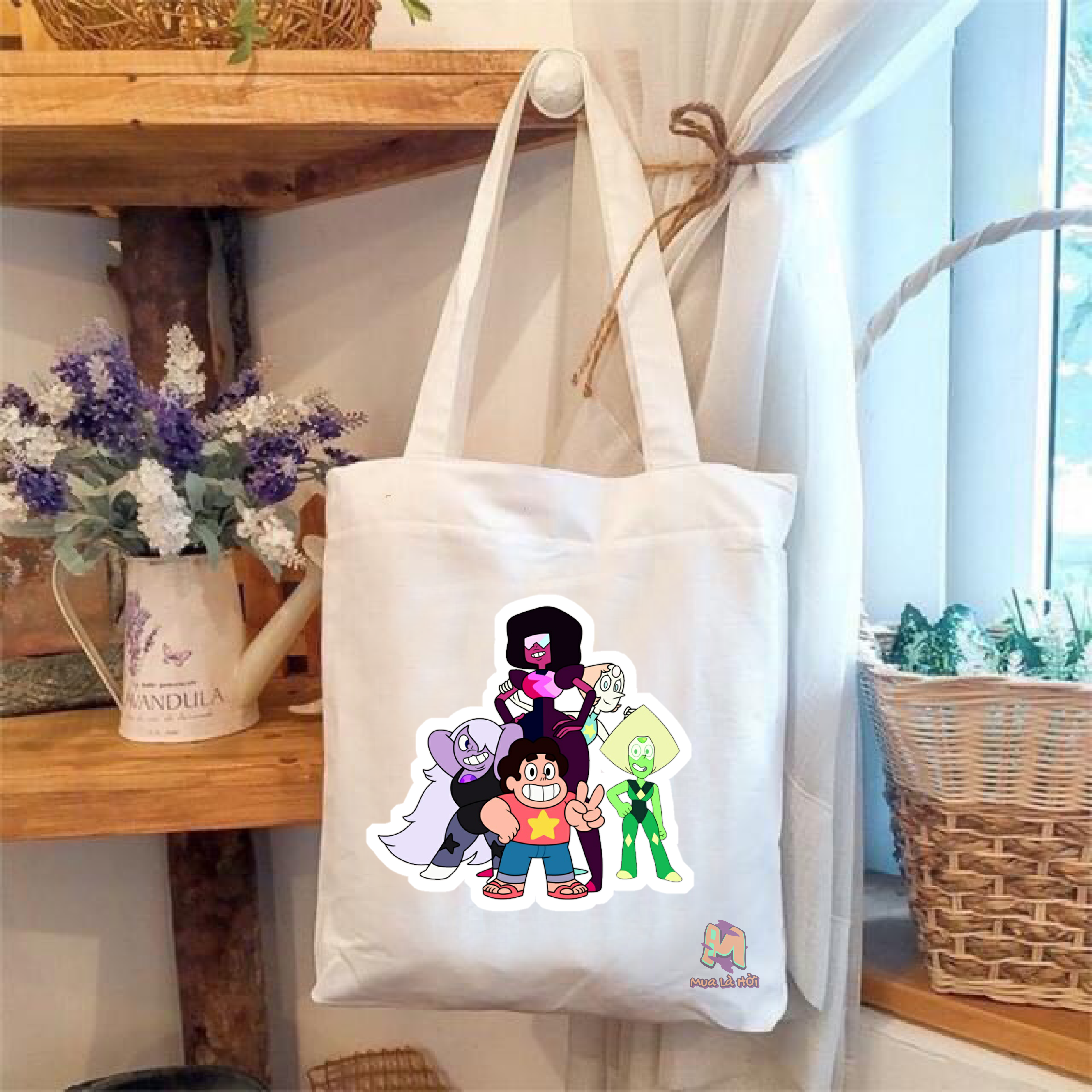 Túi Tote in hình chủ đề Steven Universe