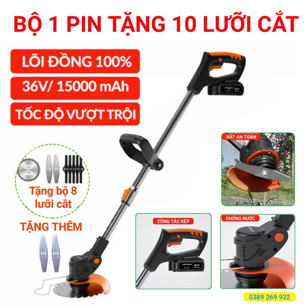 Máy cắt cỏ, tỉa cành cầm tay tặng 10 lưỡi cắt