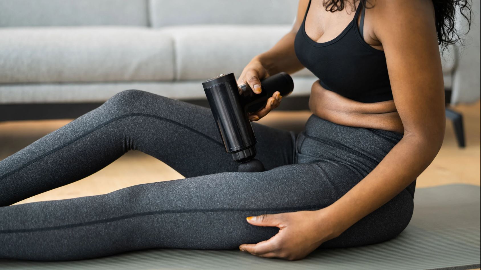 Súng Massage Mini Toàn Thân, Máy Massage Cầm Tay Mini 6 Cấp Độ Chuyên Sâu Đa Năng D Danido