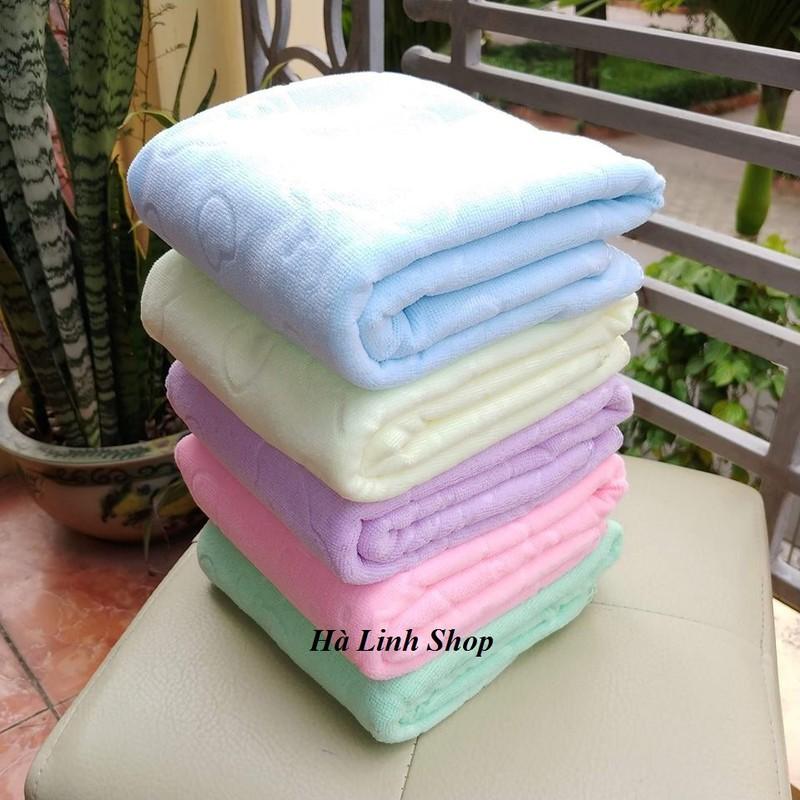 Khăn tắm xuất Nhật bản to, in gấu khổ to 140x70cm