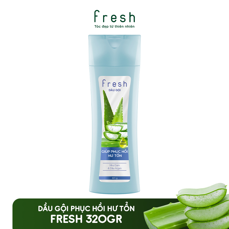 Dầu gội Fresh Phục hồi hư tổn chiết xuất Nha đam 320g