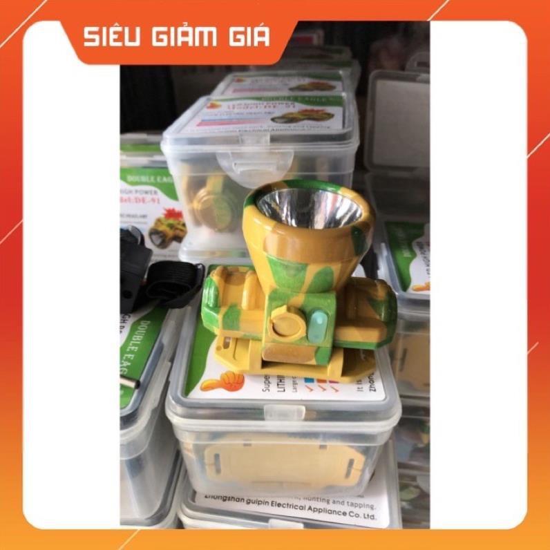 Đèn đội đầu GP-A71, GP-A4,GP-505 đèn pin kèm sạc và dây