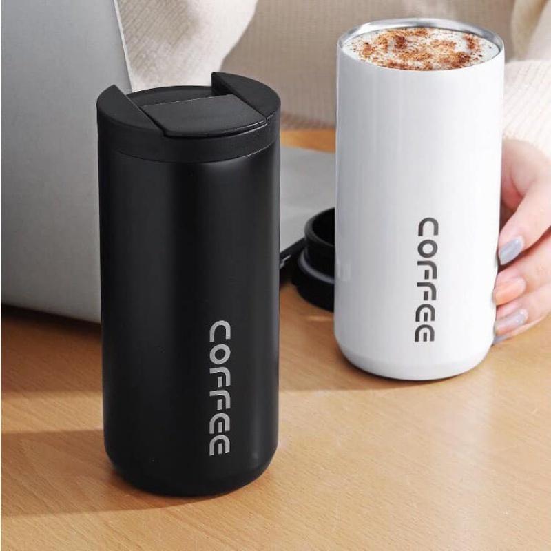 CỐC UỐNG GIỮ NHIỆT COFFEE 550 ML - LY GIỮ NHIỆT CAFE CHÂN KHÔNG CHẤT LIỆU THÉP KHÔNG GỈ BỀN CHẮC GIỮ NHIỆT CỰC TỐT