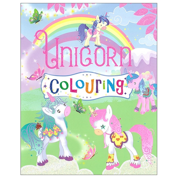 Unicorn Colouring 1