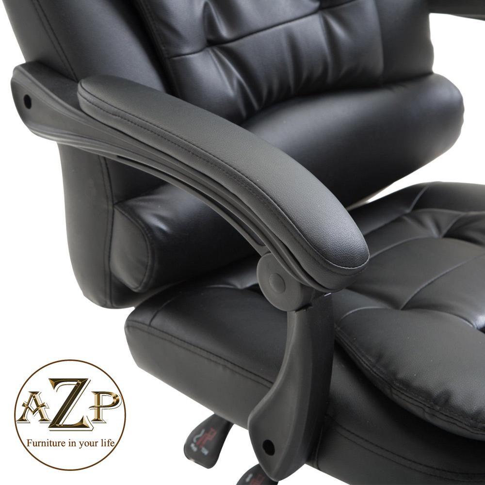 Ghế Giám Đốc, Ghế Văn Phòng  AZP FURNITURE Ergonomic AZP-9123 Kem - Nhóm Siêu Êm, Ngả Lưng relax tích hợp Massage