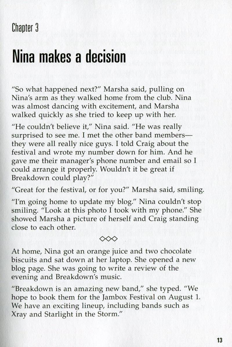 A New Song for Nina: Page Turners 7