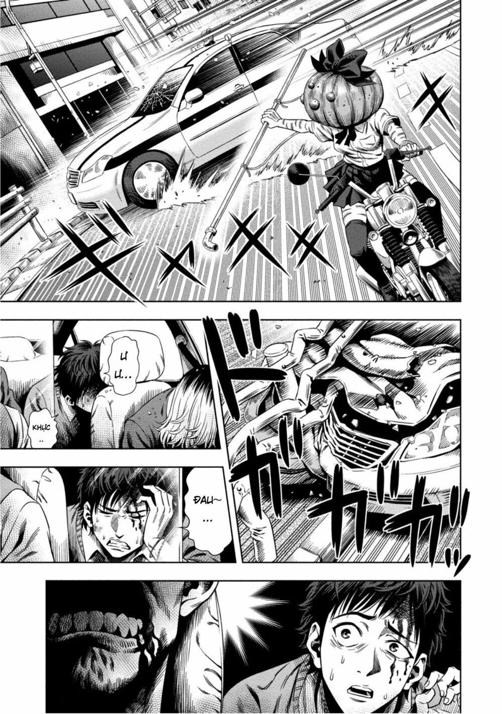 bí ngô cuồng sát - pumpkin night chapter 4 16