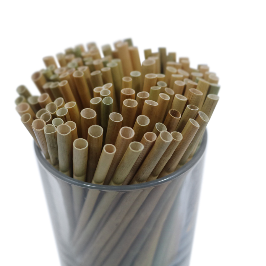 100 Ống hút cỏ (Grass Straws) Eco Friendly - Hàng cao cấp xuất khẩu - Sử dụng được cho tất cả các loại thức uống - Không tan hay biến dạng trong nước