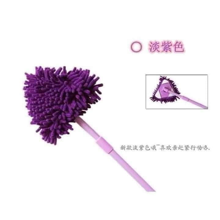 Chổi lau kính trần nhà thông minh cán rút 55cm -99 cm