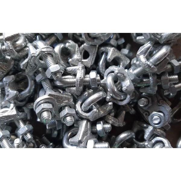 Ốc siết cáp mạ kẽm từ 10mm, 12mm